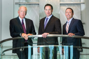 L to R: William O. Daggett, Jr, Shawn Orenstein, and Joseph Dowd.